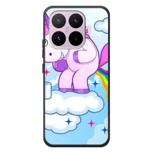 Чохол Unicorn на Xiaomi 17T (Веселка Єдиноріга)