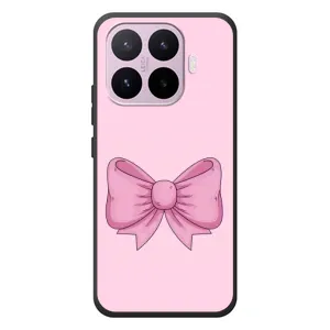 Чохол банти для Xiaomi 17T (Рожевий бантик)
