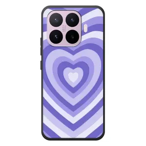 Чехлы с тематикой "Маленькие Сердечки" на Xiaomi 17T (Сердце фиолет)