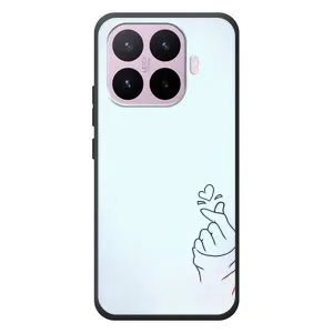 Чехлы (Знак сердечка) на Xiaomi 17T (Сердце на голубом)