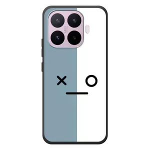Силиконовые Чехлы (смешные стикеры) для Xiaomi 17T (Серо-белый)