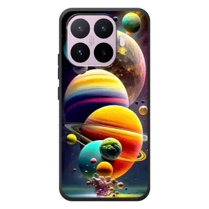 Чехол (ТПУ) с планетами на Xiaomi 17T (Солнечна система)