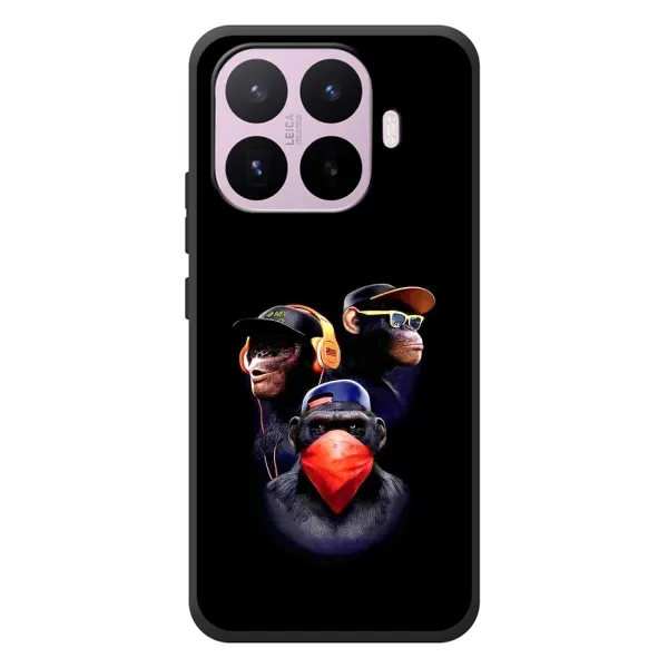 Чехол с рисунком «Три обезьяны» для Xiaomi 17T Чехол с рисунком «Три обезьяны» для Xiaomi 17T