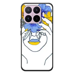 Чехол на Xiaomi 17T Украинский дизайн (Украинка на всю голову)