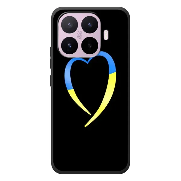 Чехол с рисунком «Украинское сердце» для Xiaomi 17T Чехол с рисунком «Украинское сердце» для Xiaomi 17T