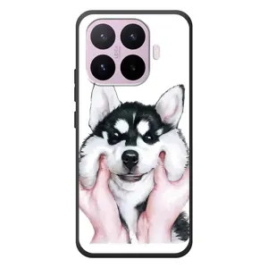 Бампер для Xiaomi 17T с картинкой "Песики" (Собака Хаски)