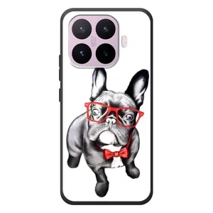 Бампер для Xiaomi 17T с картинкой "Песики" (В очках)