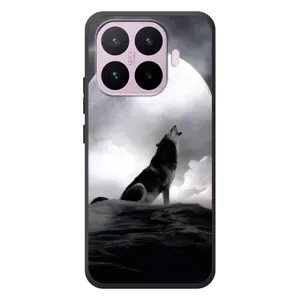 Чехол с Волком на Xiaomi 17T (Волк и луна)