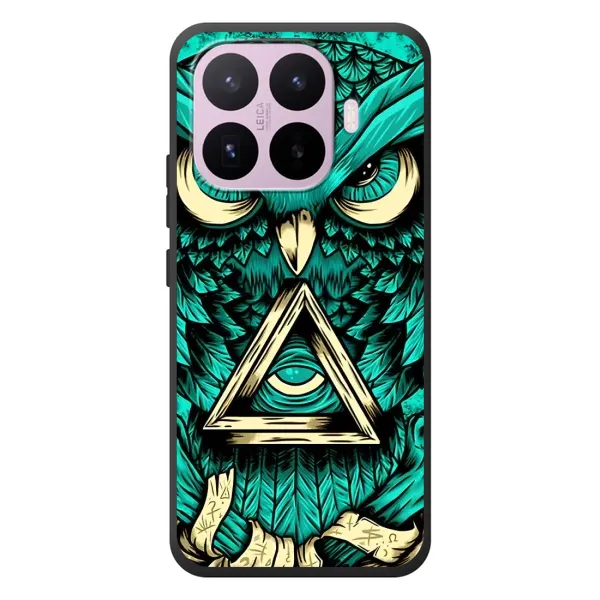 Чехол с рисунком «Зеленая сова» для Xiaomi 17T Чехол с рисунком «Зеленая сова» для Xiaomi 17T