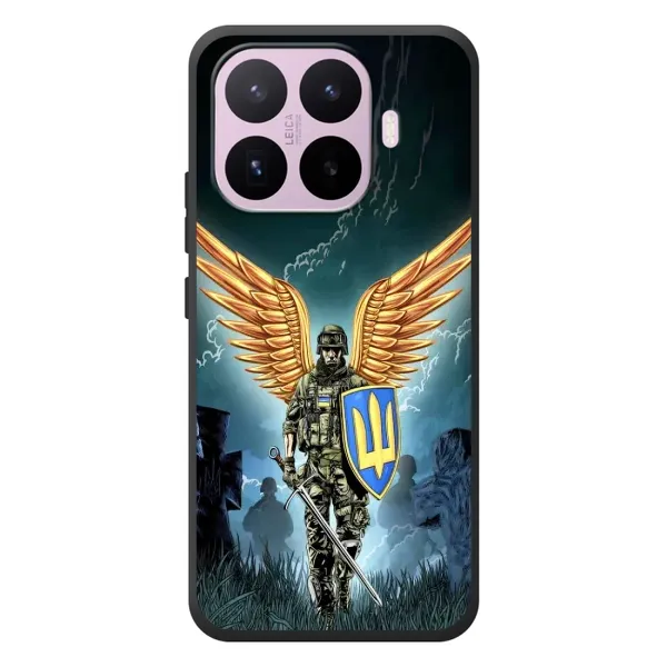 Чехол с рисунком «ЗСУ з крильями» для Xiaomi 17T