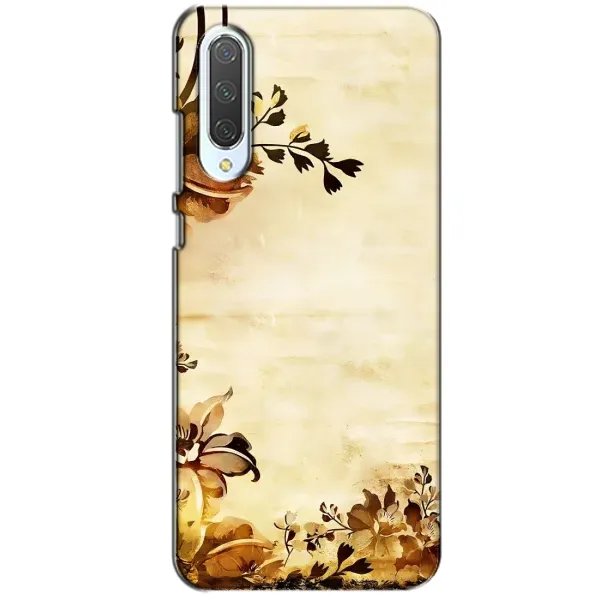 Чехол с рисунком «Арт-цветы» для Xiaomi CC9 Чехол с рисунком «Арт-цветы» для Xiaomi CC9