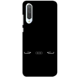 Силиконовый бампер с картинкой машины на Xiaomi CC9 (Силует Audi)