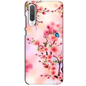 Чохол з картинкою Сакури на Xiaomi CC9 (Метелики на сакурі)