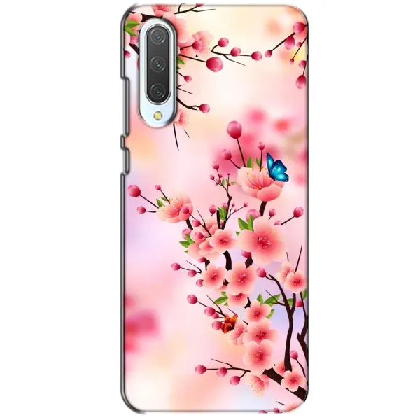 Чехол с рисунком «Бабочки на сакуре» для Xiaomi CC9 Чехол с рисунком «Бабочки на сакуре» для Xiaomi CC9