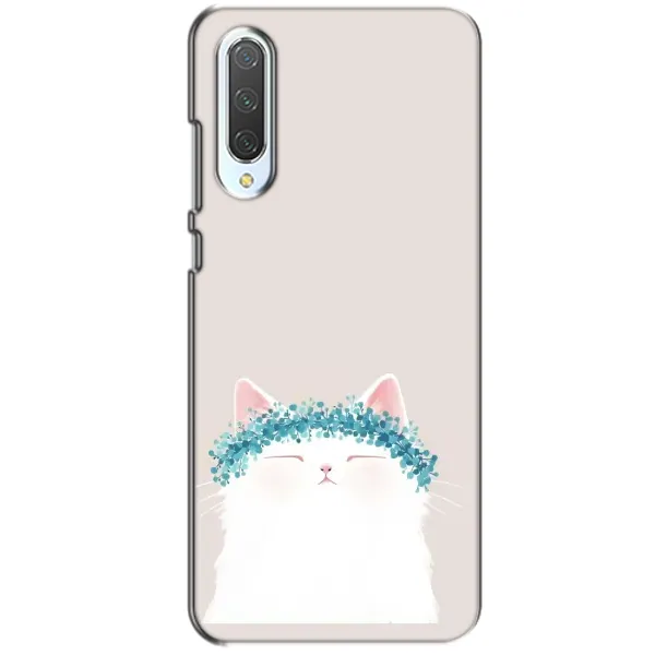 Чехол с рисунком «Белый котик» для Xiaomi CC9 Чехол с рисунком «Белый котик» для Xiaomi CC9