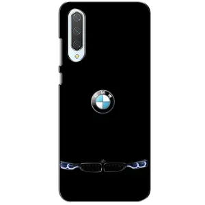 Силиконовый бампер с картинкой машины на Xiaomi CC9 (Черный BMW)