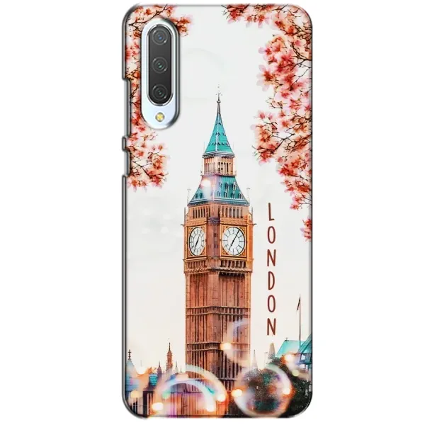 Чехол с рисунком «Часы Лондон» для Xiaomi CC9