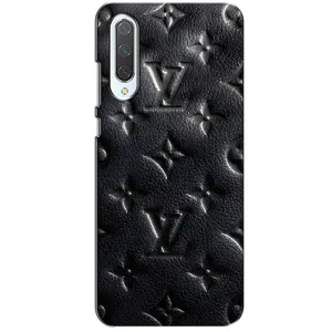 Текстурный Чехол Louis Vuitton для Сяоми СС9 (Черный ЛВ)