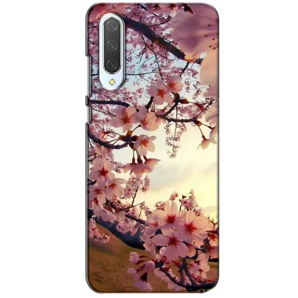Чехол с рисунком «Цветущая сакура» для Xiaomi CC9 Чехол с рисунком «Цветущая сакура» для Xiaomi CC9