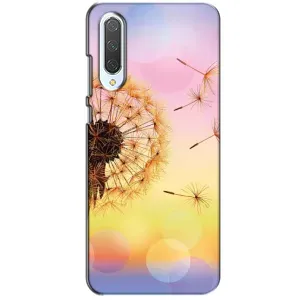 Силиконовый Чехол с одуванчиками на Xiaomi CC9 (Цветок-одуванчик)