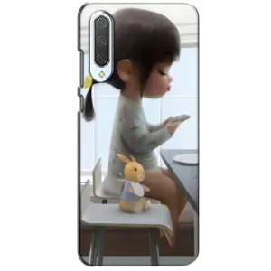 Дівчачий Чохол для Xiaomi CC9 (ДІвчина з іграшкою)