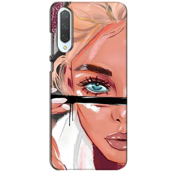 Чехол с рисунком «Девушка и ресницы» для Xiaomi CC9 Чехол с рисунком «Девушка и ресницы» для Xiaomi CC9