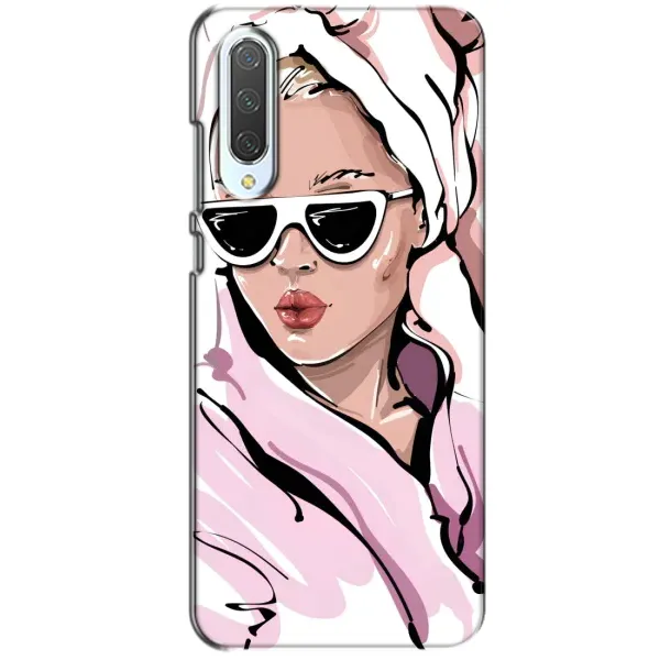 Чехол с рисунком «Девушка в халате» для Xiaomi CC9 Чехол с рисунком «Девушка в халате» для Xiaomi CC9