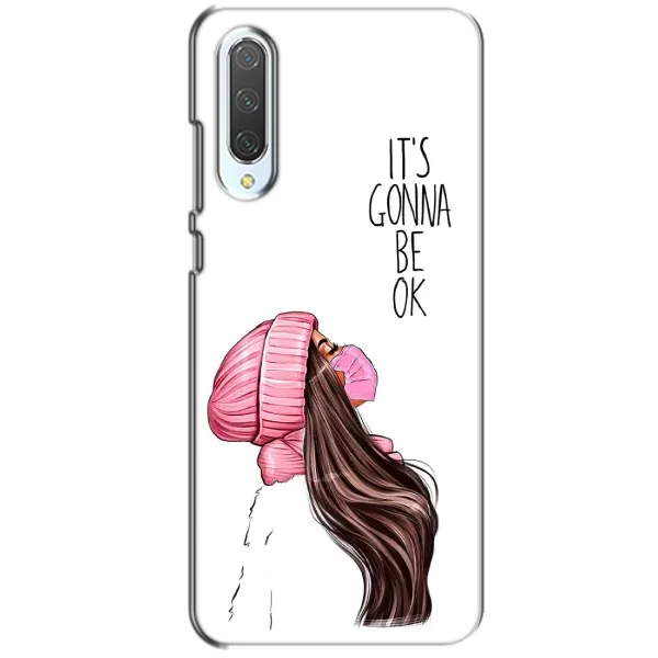 Чехол с рисунком «Девушка в маске» для Xiaomi CC9 Чехол с рисунком «Девушка в маске» для Xiaomi CC9