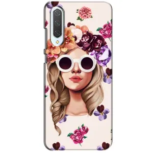 Чехол с картинкой Модные Девчонки Xiaomi CC9 (Девушка в очках)