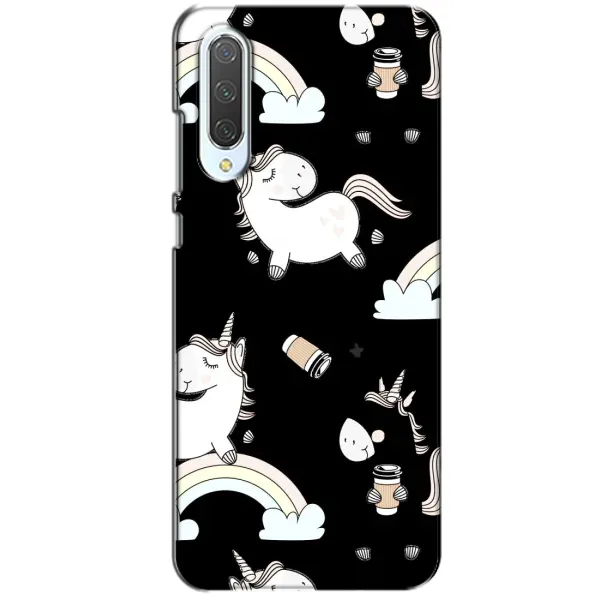 Чехол с рисунком «Единорог с кофе» для Xiaomi CC9 Чехол с рисунком «Единорог с кофе» для Xiaomi CC9
