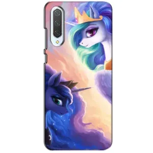 Чехол Unicorn на Xiaomi CC9 (Единорожки на тучках)