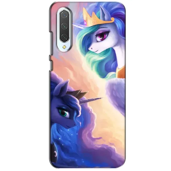 Чехол с рисунком «Единорожки на тучках» для Xiaomi CC9 Чехол с рисунком «Единорожки на тучках» для Xiaomi CC9