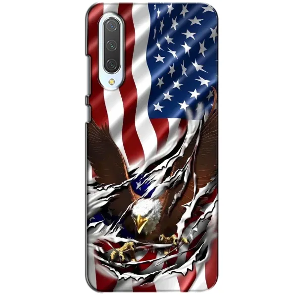 Чехол с рисунком «Флаг USA» для Xiaomi CC9