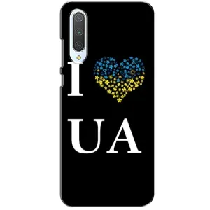 Силиконовый Чехол на Xiaomi CC9 (Я-Украина) (I Love UA)