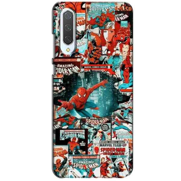 Чехол с рисунком «Комиксы Человек Паук» для Xiaomi CC9 Чехол с рисунком «Комиксы Человек Паук» для Xiaomi CC9