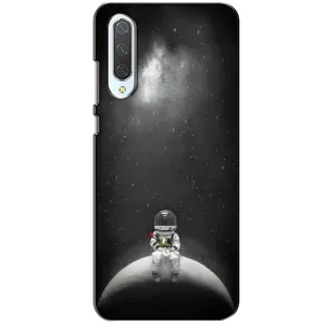 Силіконовый Чохол з принтом "Космонавти" на Xiaomi CC9 (Космонавт романтик)