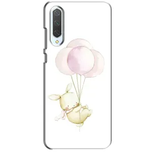 Силиконовый бампер с картинкой животных для Xiaomi CC9 (Кролик и шарики)