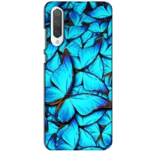 Силиконовый бампер с картинкой животных для Xiaomi CC9 (Крылья бабочек)