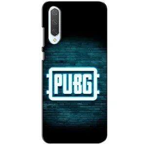 Чехол (TPU) с картинкой "Лого Пабг" на Сяоми СС9 (Лого PUBG)