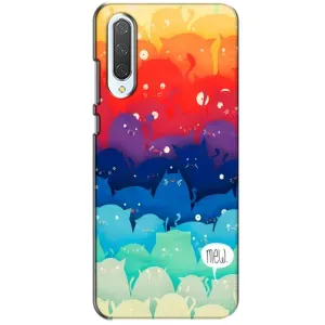 Силіконовий чохол з котиком для Xiaomi CC9 (Mew)