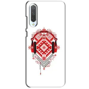 Силиконовый Чехол на Xiaomi CC9 с картинкой Вышиванки (Модная вышиванка)