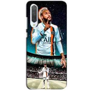 Силиконовый Чехол Xiaomi CC9 (Неймар ПСЖ)