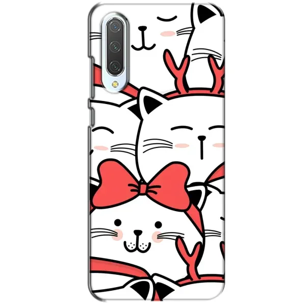 Чехол с рисунком «Новогодние котики» для Xiaomi CC9 Чехол с рисунком «Новогодние котики» для Xiaomi CC9