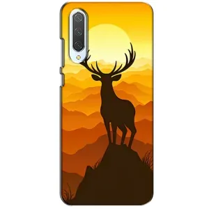 Чехлы с изображением разных животных для Xiaomi CC9 (Силуэт Оленя)