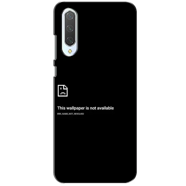 Чехол с рисунком «Ошибка» для Xiaomi CC9 Чехол с рисунком «Ошибка» для Xiaomi CC9