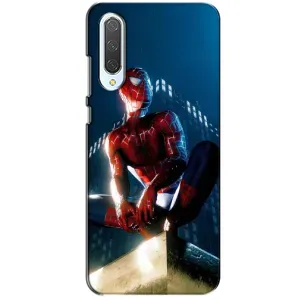 Чехол Супергерой Человека Паука на Xiaomi CC9 (Паук на доме)