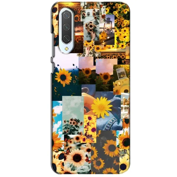 Чехол с рисунком «Подсолнуховый дизайн» для Xiaomi CC9