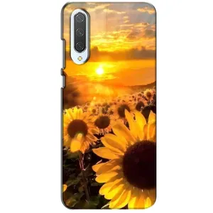 Чохол з Квітами для Xiaomi CC9 (поле соняшників)