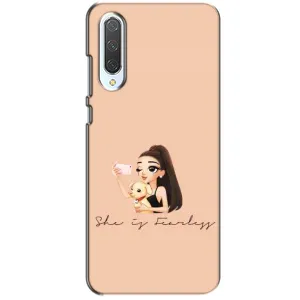 Силиконовый Чехол на Xiaomi CC9 с картинкой Стильных Девушек (С собакой)