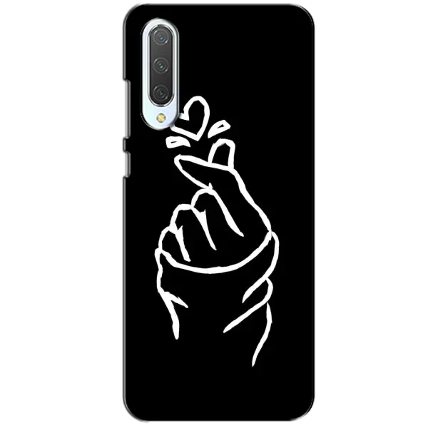 Чехол с рисунком «Сердце на черном» для Xiaomi CC9 Чехол с рисунком «Сердце на черном» для Xiaomi CC9